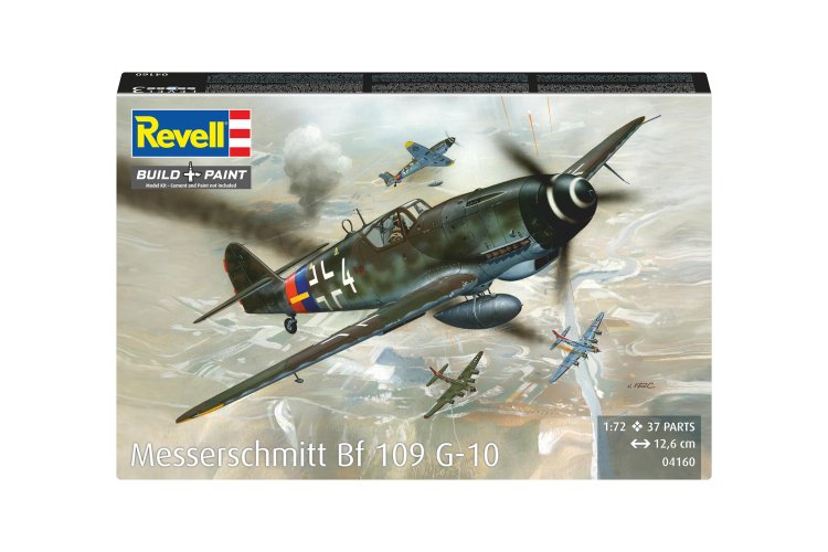 1:72 Revell 04160 Messerschmitt Bf 109 G-10 - Rev04160 12 - REV04160