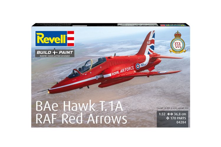 1:32 Revell 04284 BAe Hawk T.1A - Royal Air Force Red Arrows - Straaljager - Rev04284 11 - REV04284
