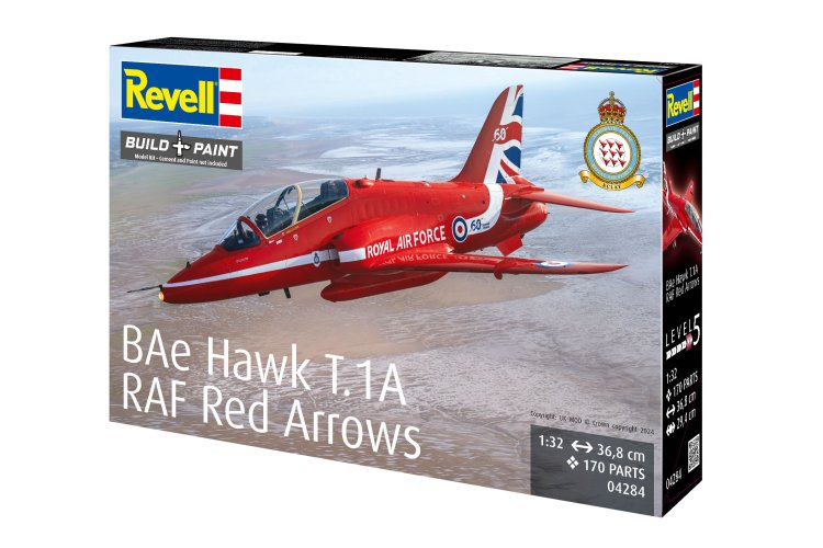 1:32 Revell 04284 BAe Hawk T.1A - Royal Air Force Red Arrows - Straaljager - Rev04284 12 - REV04284