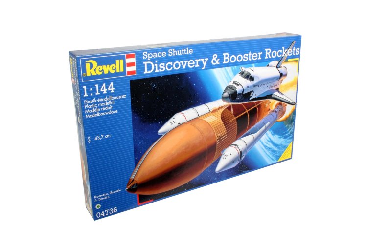 1:144 Revell 04736 Space Shuttle Discovery + Booster Rockets - Rev04736 1 1 - REV04736