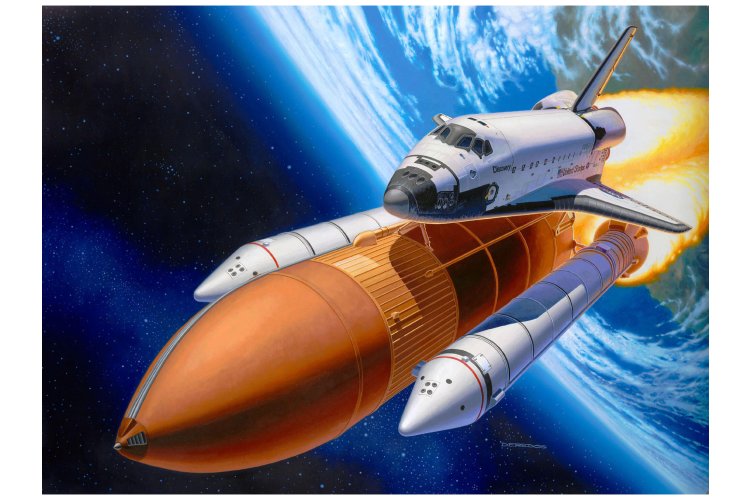 1:144 Revell 04736 Space Shuttle Discovery + Booster Rockets - Rev04736 3 1 - REV04736