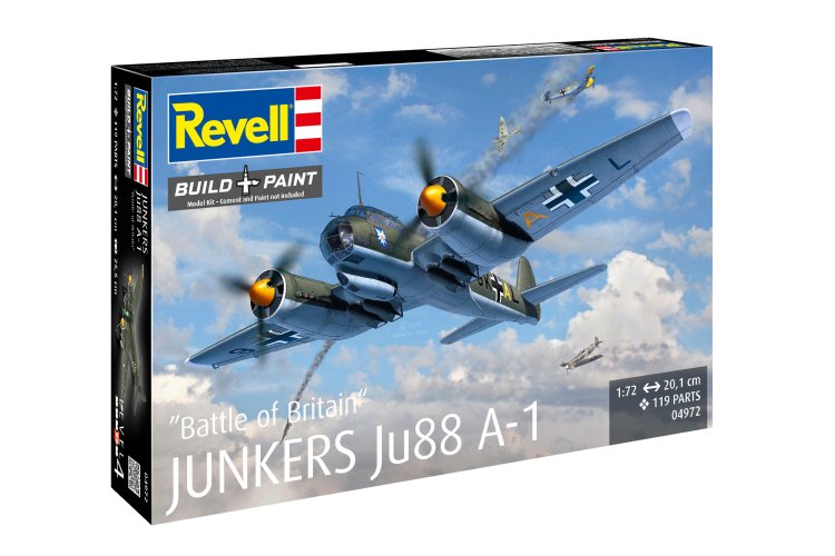 1:72 Revell 04972 Junkers Ju88 A-1 - Battle of Britain - Rev04972 10 - REV04972