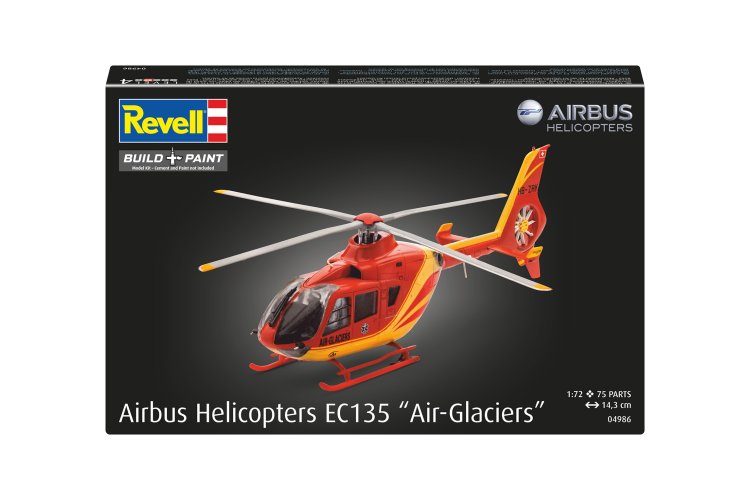 1:72 Revell 04986 Airbus Helicopters EC135 - Air-Glaciers - Rev04986 12 - REV04986
