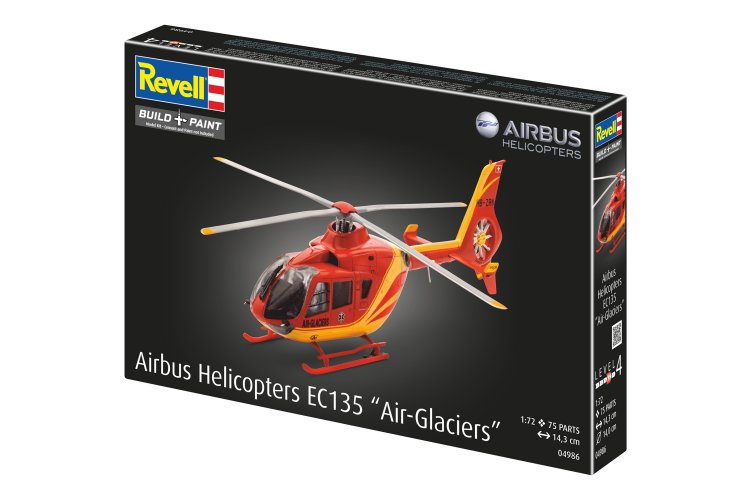 1:72 Revell 04986 Airbus Helicopters EC135 - Air-Glaciers - Rev04986 13 - REV04986
