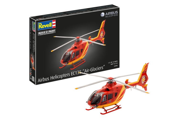 1:72 Revell 04986 Airbus Helicopters EC135 - Air-Glaciers - Rev04986 1i - REV04986