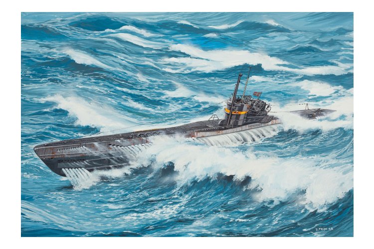 1:144 Revell 05100 German Submarine TYPE VII C/41 Atlantic Version - Rev05100 6 - REV05100