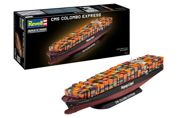 1:700 Revell 05152 Container Ship COLOMBO EXPRESS - Rev05152 1x - REV05152