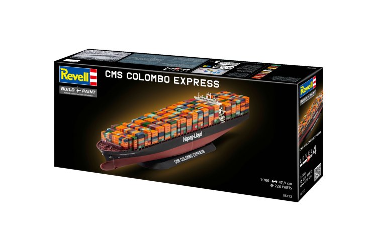 1:700 Revell 05152 Container Ship COLOMBO EXPRESS - Rev05152 2 1 - REV05152