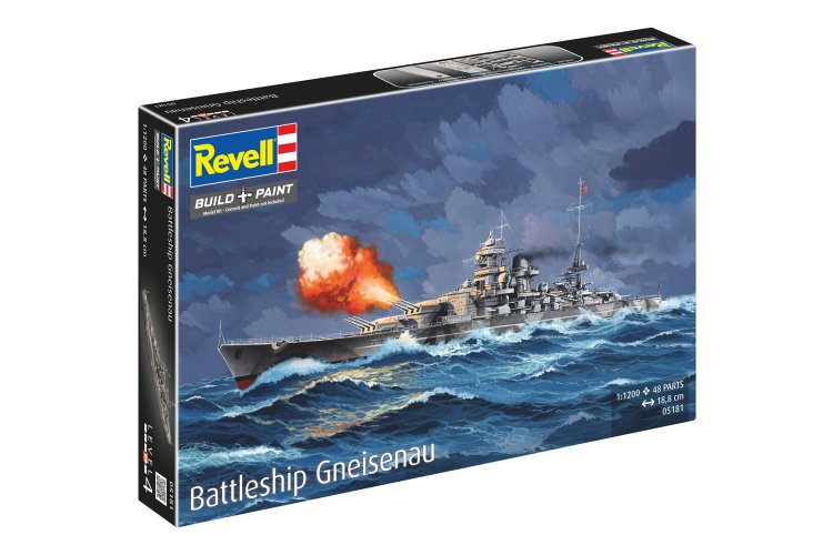 1:1200 Revell 05181 Battleship Gneisenau - Rev05181 11 - REV05181