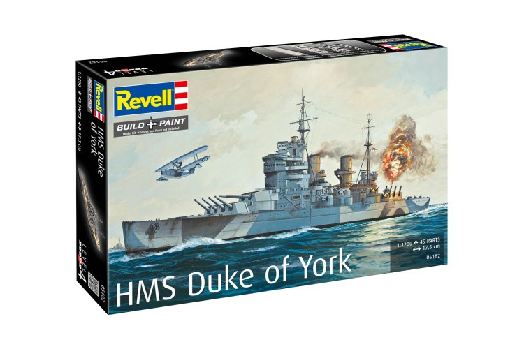 1:1200 Revell 05182 Battleship HMS Duke of York - Rev05182 10 - REV05182