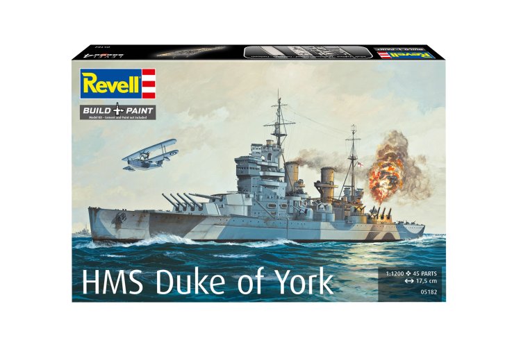 1:1200 Revell 05182 Battleship HMS Duke of York - Rev05182 11 - REV05182