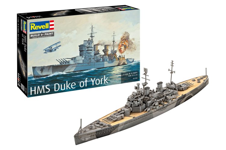 1:1200 Revell 05182 Battleship HMS Duke of York - Rev05182 1x - REV05182