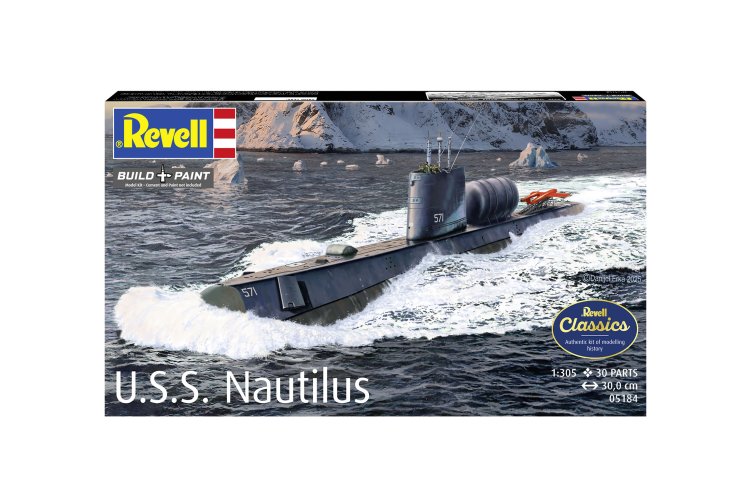 1:305 Revell 05184 U.S.S. Nautilus &ndash; SSN-571 &ndash; American Submarine - Rev05184 11 - REV05184