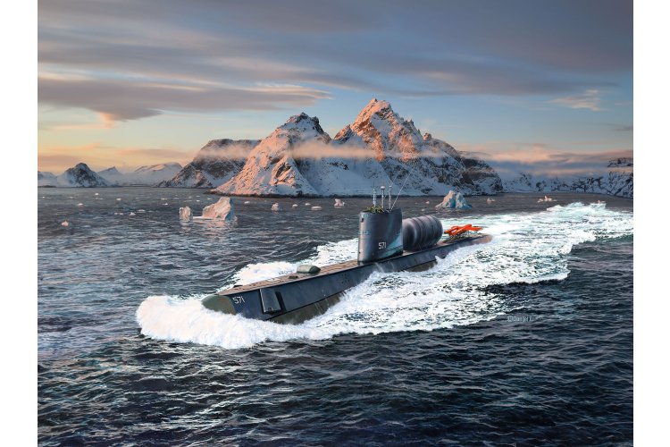 1:305 Revell 05184 U.S.S. Nautilus &ndash; SSN-571 &ndash; American Submarine - Rev05184 8 - REV05184