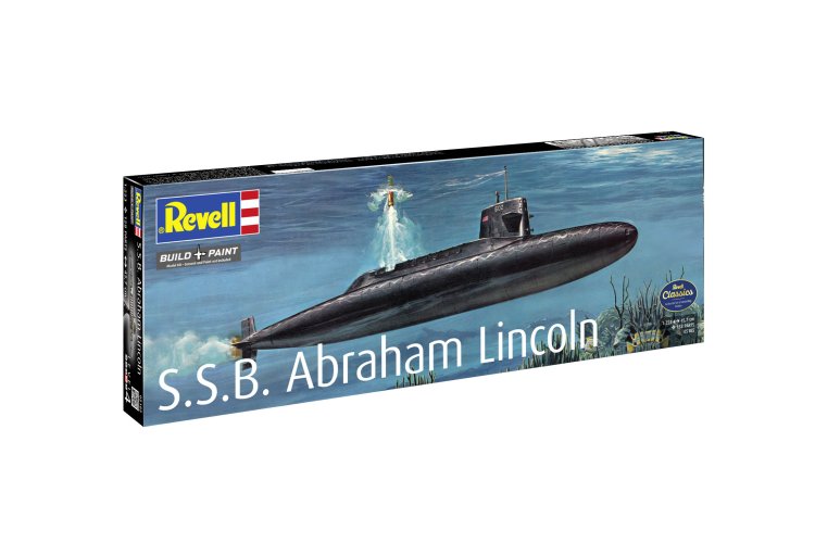 1:253 Revell 05185 USS Abraham Lincoln met Interieur - SSBN-602 - George Washington-klasse - Onderzee&euml;r - Rev05185 11 - REV05185