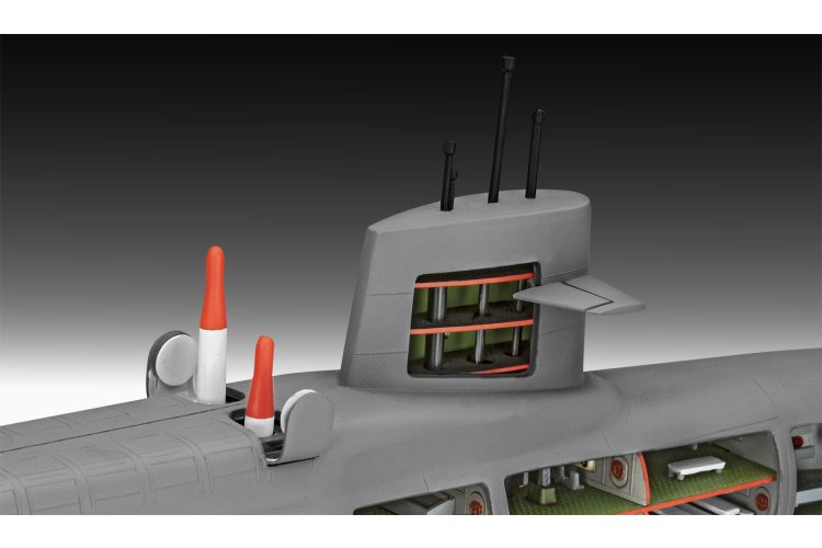 1:253 Revell 05185 USS Abraham Lincoln met Interieur - SSBN-602 - George Washington-klasse - Onderzee&euml;r - Rev05185 7 - REV05185