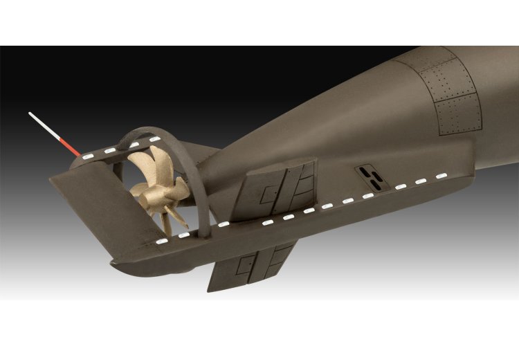 1:144 Revell 05186 &ndash; 70 Years Bundeswehr &ndash; 3 German Submarines &ndash; Exclusive Anniversary Edition - Rev05186 10 - REV05186