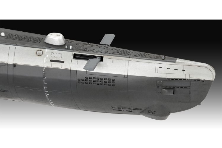 1:144 Revell 05186 &ndash; 70 Years Bundeswehr &ndash; 3 German Submarines &ndash; Exclusive Anniversary Edition - Rev05186 12 - REV05186