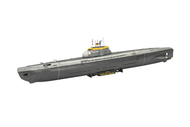 1:144 Revell 05186 &ndash; 70 Years Bundeswehr &ndash; 3 German Submarines &ndash; Exclusive Anniversary Edition - Rev05186 3 - REV05186