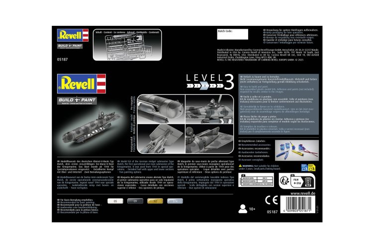 1:72 Revell 05187 Duitse Midget Submarine Type Molch WWII - Onderzee&euml;r - Rev05187 6 - REV05187
