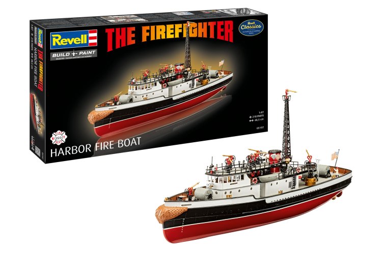 1:87 Revell 05197 The Firefighter - Harbor Fire Boat - Brandweerboot - Rev05197 1 - REV05197