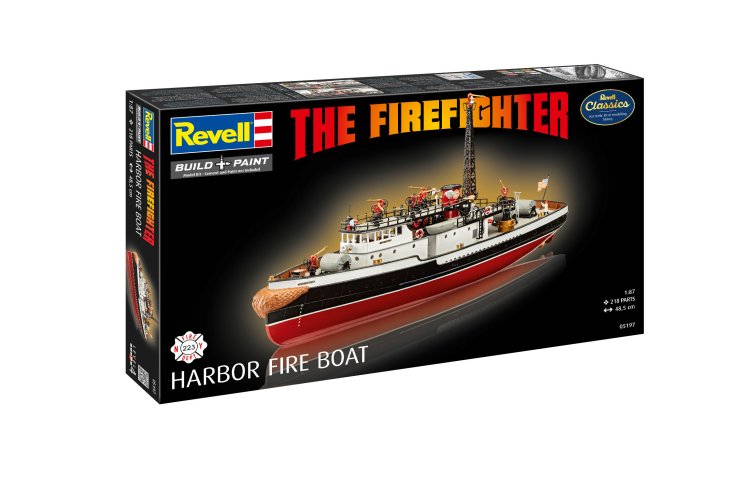 1:87 Revell 05197 The Firefighter - Harbor Fire Boat - Brandweerboot - Rev05197 10 - REV05197