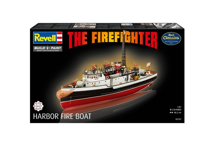 1:87 Revell 05197 The Firefighter - Harbor Fire Boat - Brandweerboot - Rev05197 11 - REV05197
