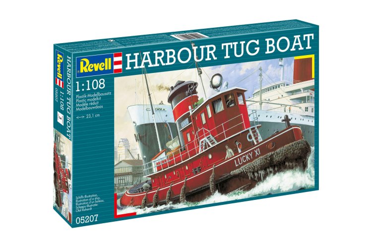 1:108 Revell 05207 Harbour Tug Boat - Rev05207 1 - REV05207
