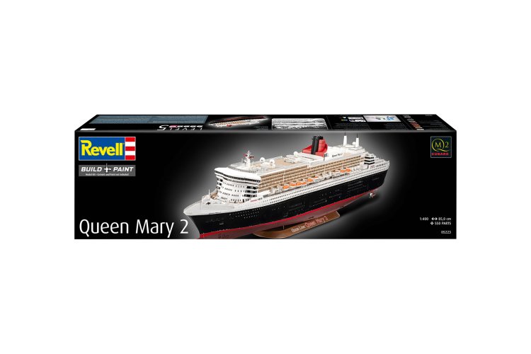 1:400 Revell 05223 RMS Queen Mary 2 - Ocean-liner - Brits Passagiersschip - Rev05223 30 - REV05223
