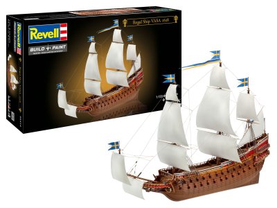 1:150 Revell 05414 Zweeds Koninklijk Schip "Vasa" - Oorlogszeilschip - Rev05414 1x - REV05414