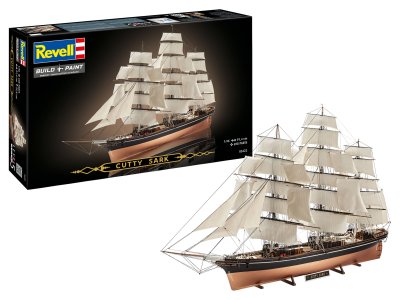 1:96 Revell 05422 Cutty Sark Boat - Rev05422 1x - REV05422