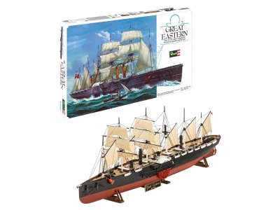 1:388 Revell 05608 Great Eastern - 75 Years Plastic Modelling - Pre-Coloured - British Passenger Ship - Rev05608 1 - REV05608