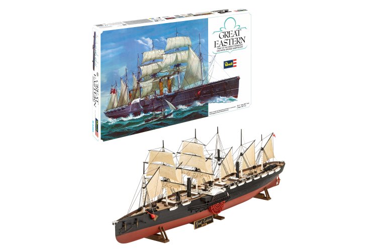 1:388 Revell 05608 Great Eastern - 75 Years Plastic Modelbuilding - Voorgekleurd - Brits Passagiersschip - Rev05608 1 - REV05608