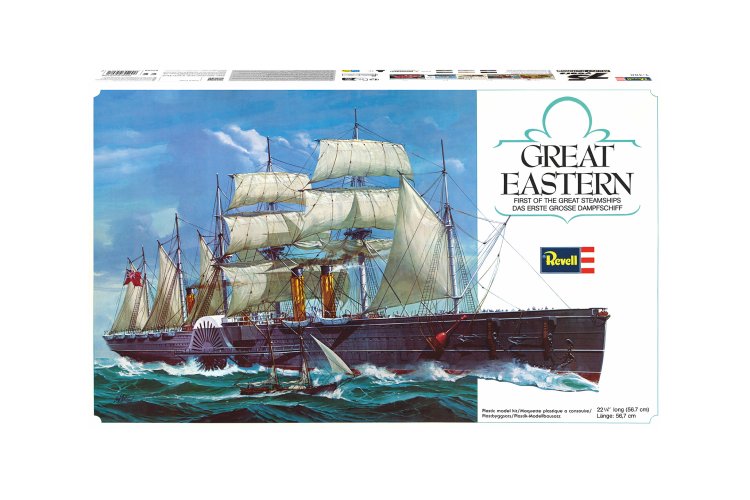 1:388 Revell 05608 Great Eastern - 75 Years Plastic Modelbuilding - Voorgekleurd - Brits Passagiersschip - Rev05608 21 - REV05608