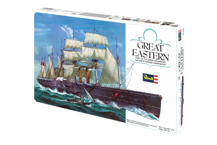 1:388 Revell 05608 Great Eastern - 75 Years Plastic Modelbuilding - Voorgekleurd - Brits Passagiersschip - Rev05608 22 - REV05608