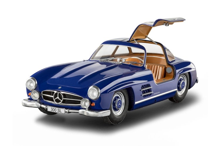 1:24 Revell 05614 Mercedes-Benz 300 SL - 140 Years MB - Duitse Auto - Geschenkset - Rev05614 2 - REV05614