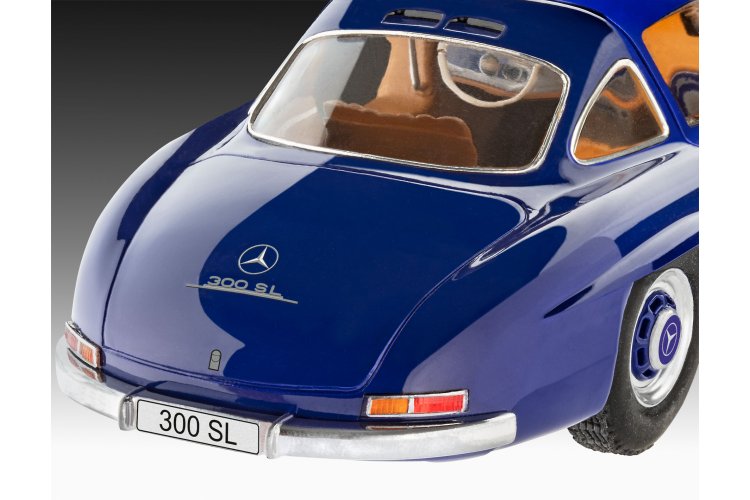 1:24 Revell 05614 Mercedes-Benz 300 SL - 140 Years MB - Duitse Auto - Geschenkset - Rev05614 4 - REV05614