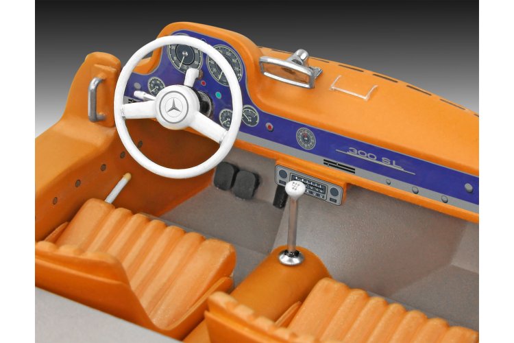 1:24 Revell 05614 Mercedes-Benz 300 SL - 140 Years MB - Duitse Auto - Geschenkset - Rev05614 5 - REV05614