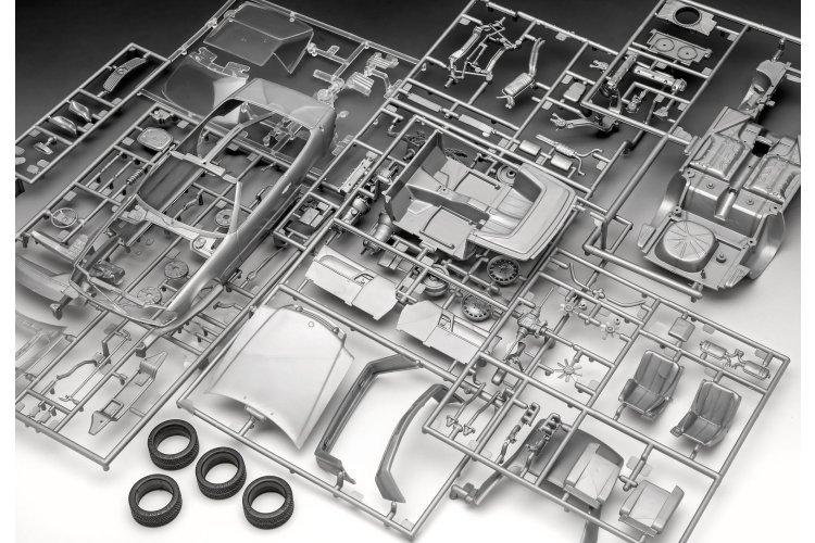 1:24 Revell 05615 Mercedes-Benz 300 SL-24 Coup&eacute; - 140 Years MB - Duitse Auto - Geschenkset - Rev05615 4 - REV05615