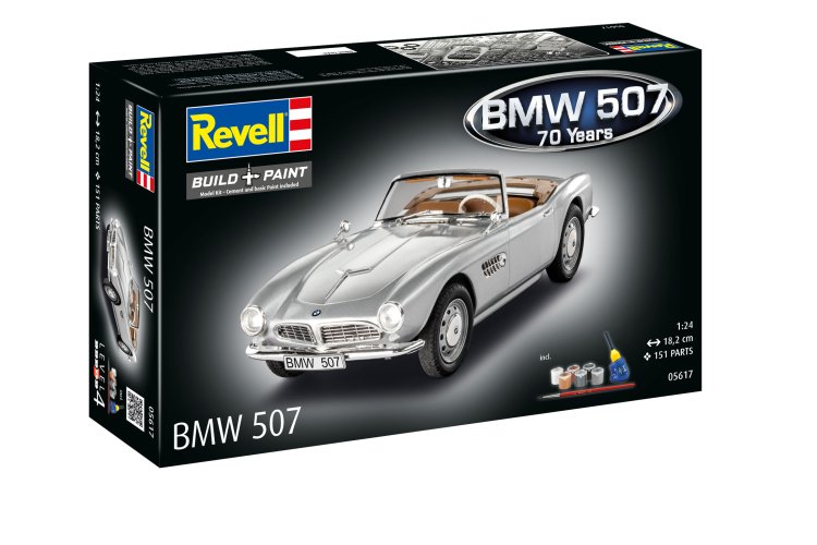1:24 Revell 05617 BMW 507 Cabrio &ndash; 70 Years &ndash; German Car &ndash; Gift Set - Rev05617 11 - REV05617