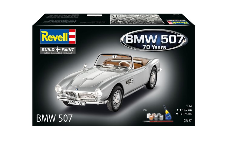 1:24 Revell 05617 BMW 507 Cabrio &ndash; 70 Years &ndash; German Car &ndash; Gift Set - Rev05617 12 - REV05617