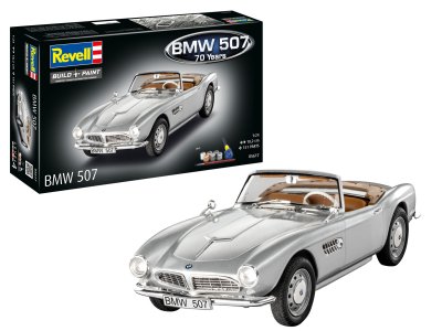 1:24 Revell 05617 BMW 507 Cabrio &ndash; 70 Years &ndash; German Car &ndash; Gift Set - Rev05617 1x - REV05617