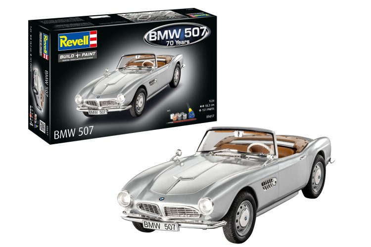 1:24 Revell 05617 BMW 507 Cabrio &ndash; 70 Years &ndash; German Car &ndash; Gift Set - Rev05617 1x - REV05617