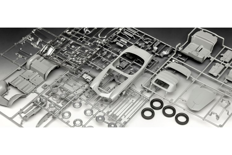1:24 Revell 05617 BMW 507 Cabrio &ndash; 70 Years &ndash; German Car &ndash; Gift Set - Rev05617 7 - REV05617