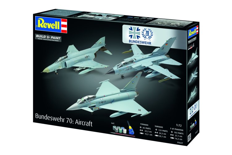1:72 Revell 05627 - 70 Jaar Bundeswehr - 3 Duitse Straaljagers WWII - Vliegtuigen - Geschenkset - Rev05627 11 - REV05627