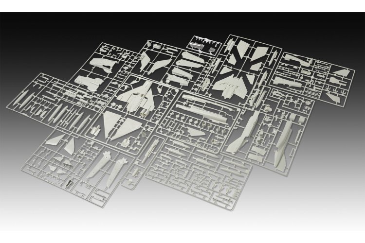 1:72 Revell 05627 - 70 Jaar Bundeswehr - 3 Duitse Straaljagers WWII - Vliegtuigen - Geschenkset - Rev05627 7 - REV05627