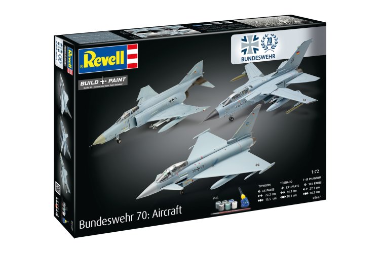 1:72 Revell 05627 - 70 Jaar Bundeswehr - 3 Duitse Straaljagers WWII - Vliegtuigen - Geschenkset - Rev05627 9 - REV05627