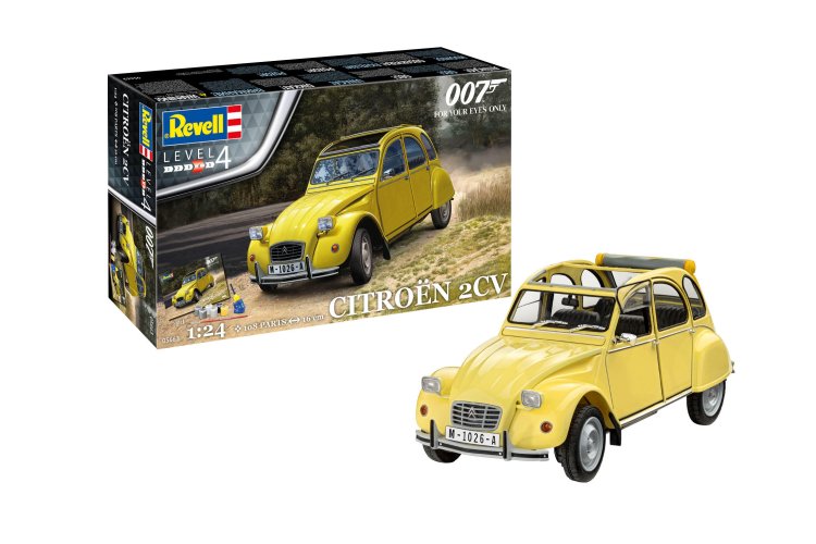 1:24 Revell 05663 James Bond 007 - Citroen 2 CV - Gift Set - Rev05663 9 - REV05663