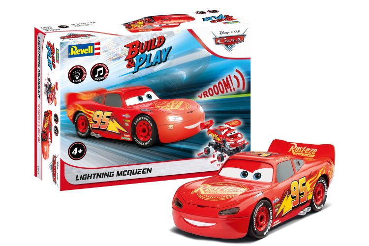 1:20 Revell 06562 First Construction - Lightning McQueen - Disney-Cars - Licht en Geluid - voor Kids - Rev06562 1 - REV06562