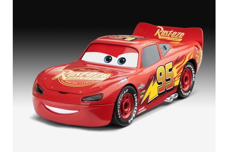 1:20 Revell 06562 First Construction - Lightning McQueen - Disney-Cars - Licht en Geluid - voor Kids - Rev06562 10 - REV06562
